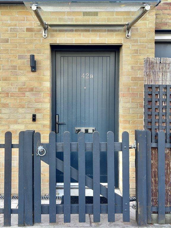 This is the entrance door