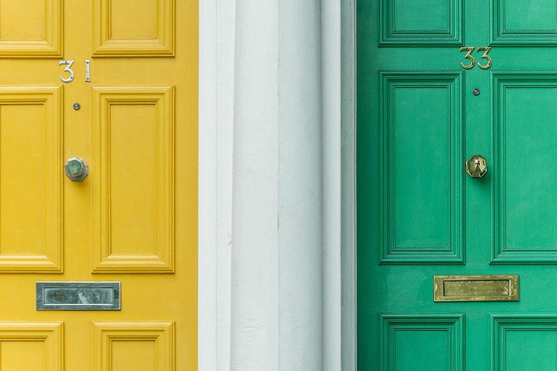 London residential front doors